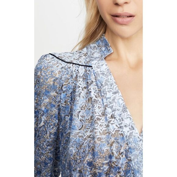 Zadig & Voltaire Tori Velous De Blouse - Picture 4 of 10